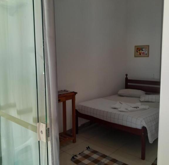 اتاق استاندارد سه تخته با بالکن, Pousada Pé Na Areia