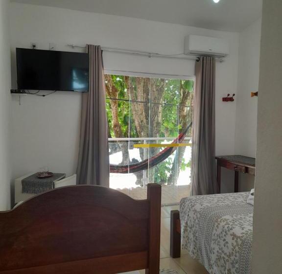 Triple Room Sea View, Pousada Pé Na Areia