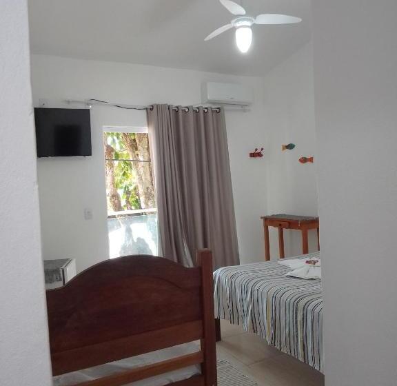 Triple Room Sea View, Pousada Pé Na Areia