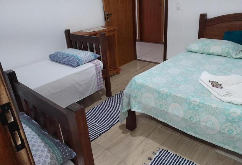 اتاق استاندارد چهار تخته, Pousada Pé Na Areia