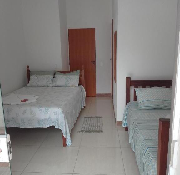 اتاق استاندارد سه تخته با بالکن, Pousada Pé Na Areia