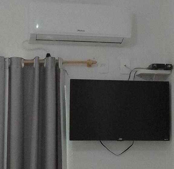 اتاق استاندارد سه تخته با بالکن, Pousada Pé Na Areia