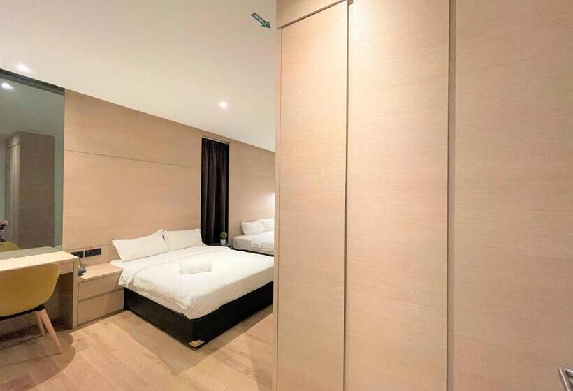 Habitació Familiar Deluxe, Victoria Station Hotel Melaka