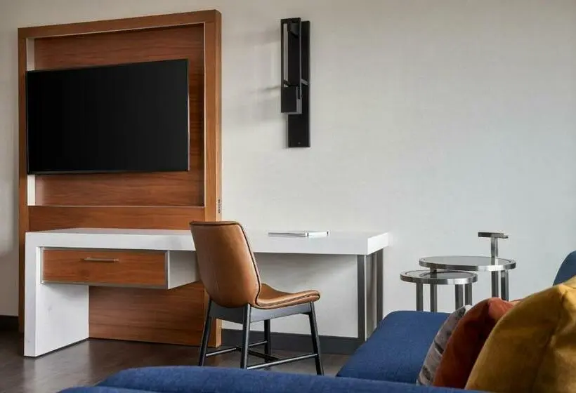 キングサイズベッドのスタンダードルーム, Marriott Owings Mills Metro Centre