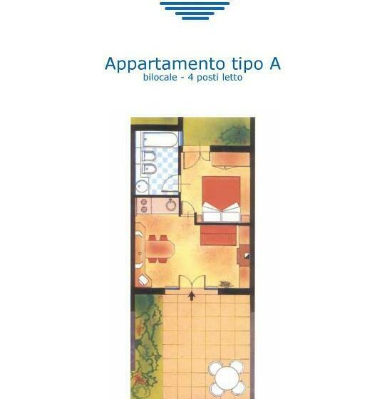 آپارتمان 1 خوابه, Residence Pianeta Maratea