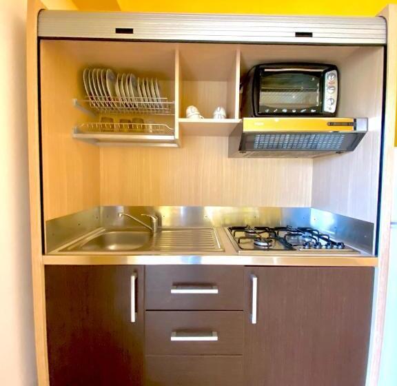 شقة غرفة واحدة مطلة على الحديقة, Residence Hotel Felix