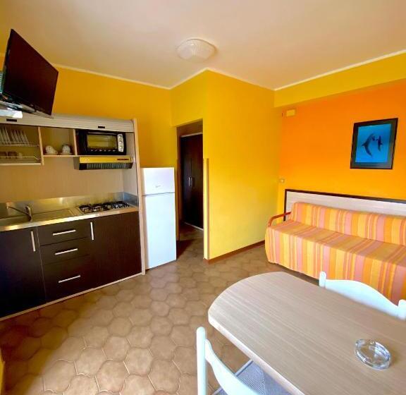 شقة غرفة واحدة مطلة على الحديقة, Residence Hotel Felix