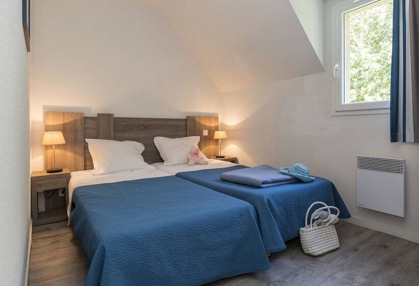 带2个卧室的公寓, Residence Odalys Domaine De L Emeraude