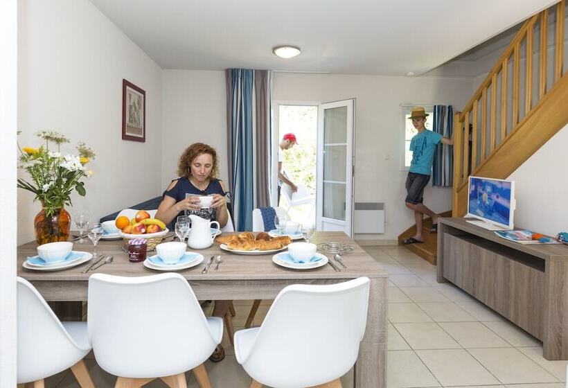 带2个卧室的公寓, Residence Odalys Domaine De L Emeraude