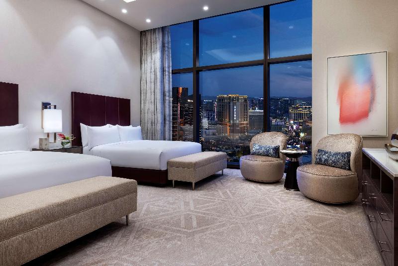 스위트 킹사이즈 침대, Crockfords Las Vegas, Lxr Hotels & Resorts At Resorts World