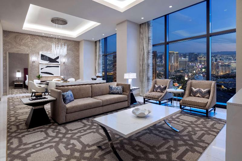 스위트 킹사이즈 침대, Crockfords Las Vegas, Lxr Hotels & Resorts At Resorts World