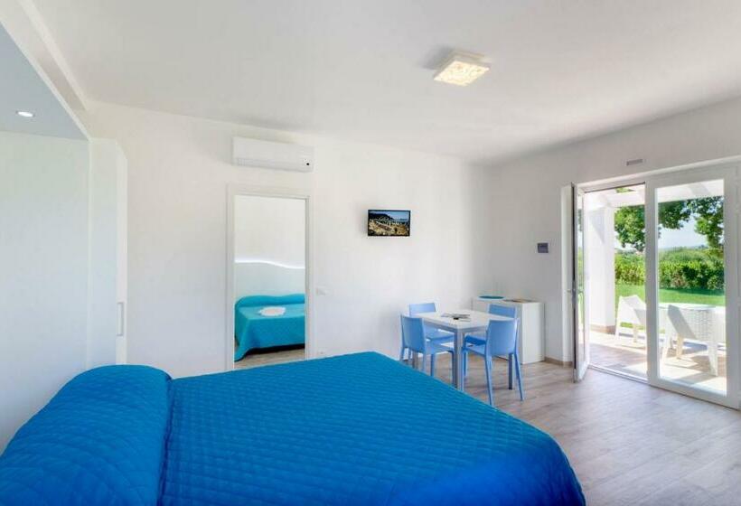 Klassiskt Fyrbäddsrum, Conero Mare Verde