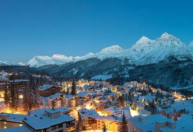 اتاق استاندارد با سرویس بهداشتی مشترک, Arosa Mountain Lodge