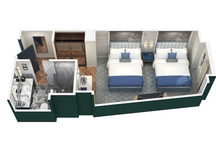 豪华房间, The Wall Street Hotel New York City