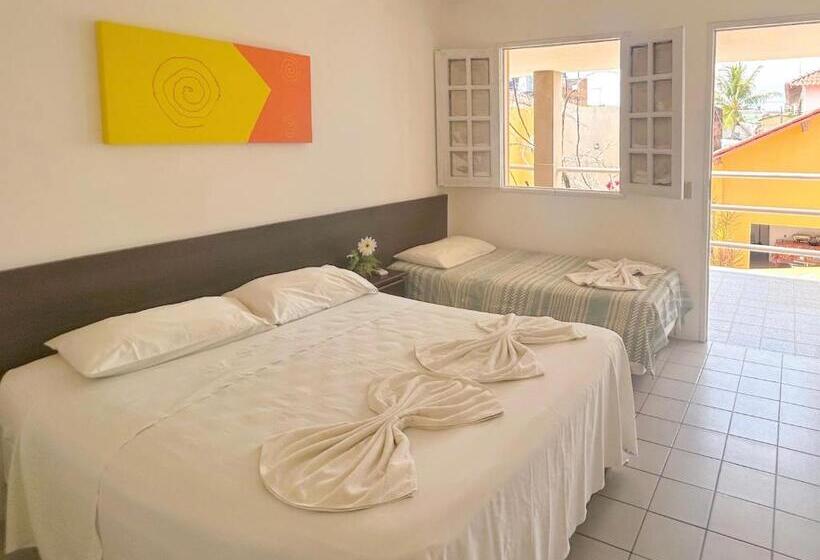 חדר סטנדרט נוף לבריכה, Pousada Recanto Porto De Galinhas