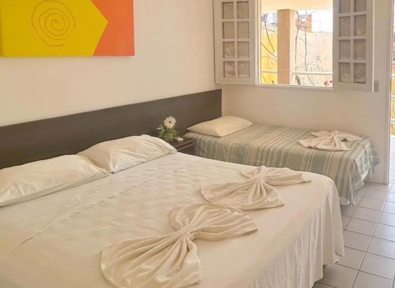 חדר סטנדרט נוף לבריכה, Pousada Recanto Porto De Galinhas