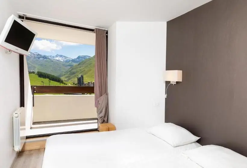 آپارتمان 1 خوابه با بالکن, Sowell Residences Crêt Voland