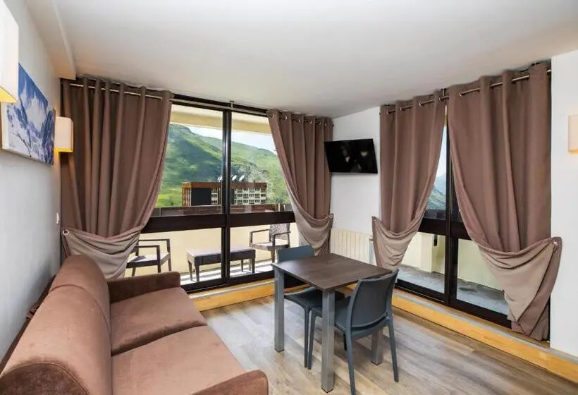 آپارتمان 1 خوابه با بالکن, Sowell Residences Crêt Voland