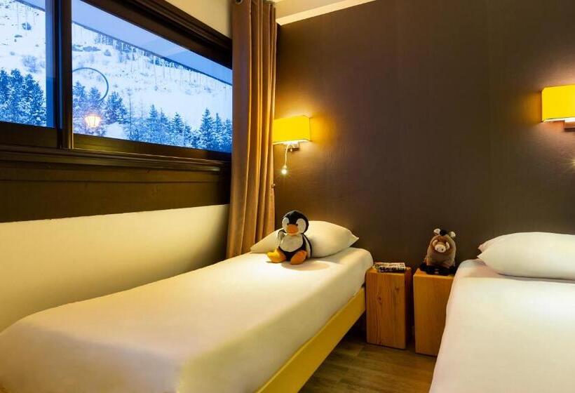 バルコニー付き１ベッドルームアパートメント, Sowell Residences Crêt Voland