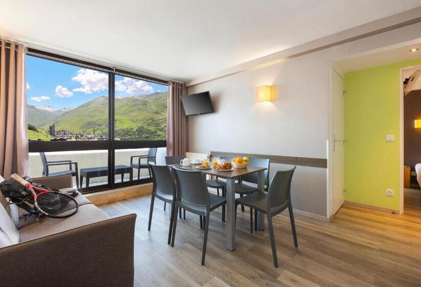Апартаменты 1 Спальня с Балконом, Sowell Residences Crêt Voland