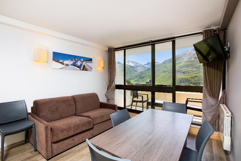 バルコニー付き１ベッドルームアパートメント, Sowell Residences Crêt Voland