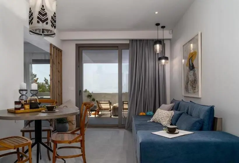キングサイズベッドのスイートルーム, Pignolia Suites   Adults Only