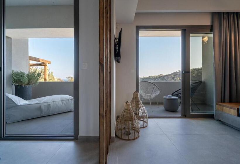 סוויטת דלוקס נוף לים, Pignolia Suites   Adults Only