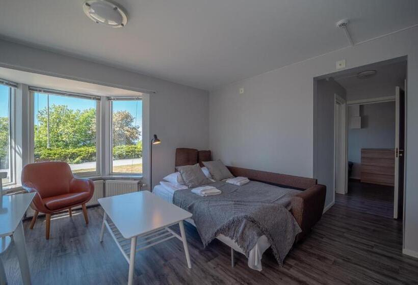 1베드룸 아파트 1층, Ravinstigen Visby Lägenhetshotell