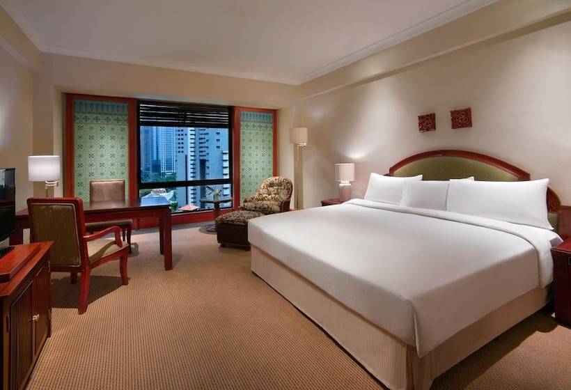 Номер Deluxe, The Sultan Hotel & Residence Jakarta