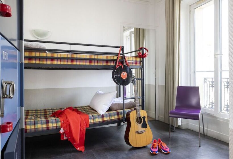 ルームシェアのワンベッド, Le Regent Montmartre By Hiphophostels