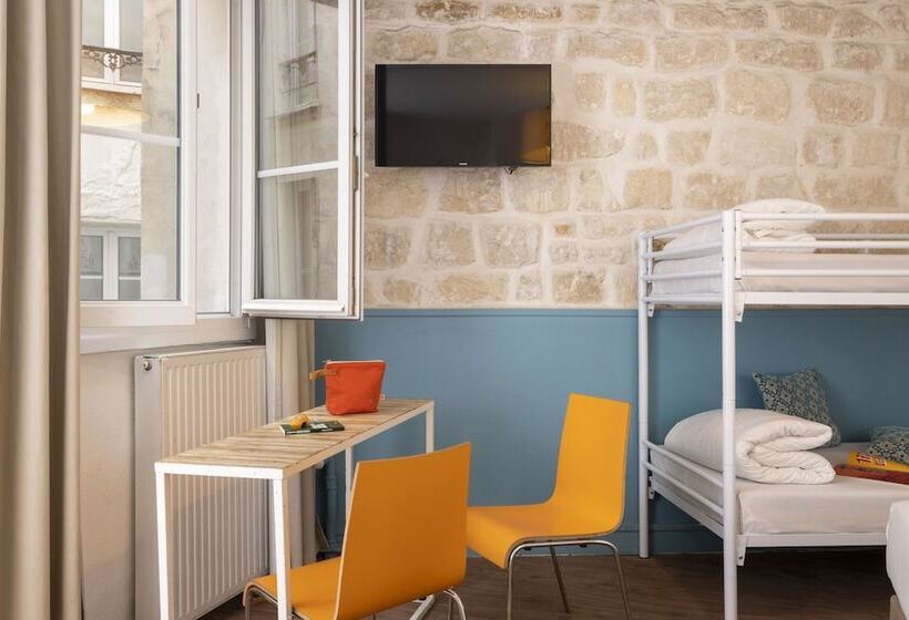 スタンダード４人部屋, Le Regent Montmartre By Hiphophostels