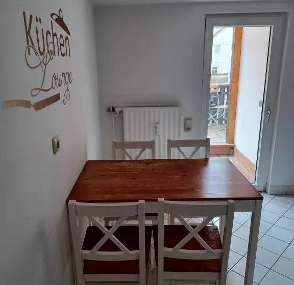 バルコニー付き1ベッドルームアパートメント, Altstadthotel Garni Frankfurter Hof