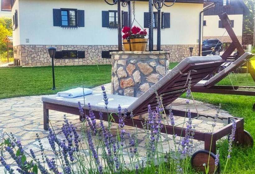 家庭房带园景, Etno Garden Exclusive Rooms