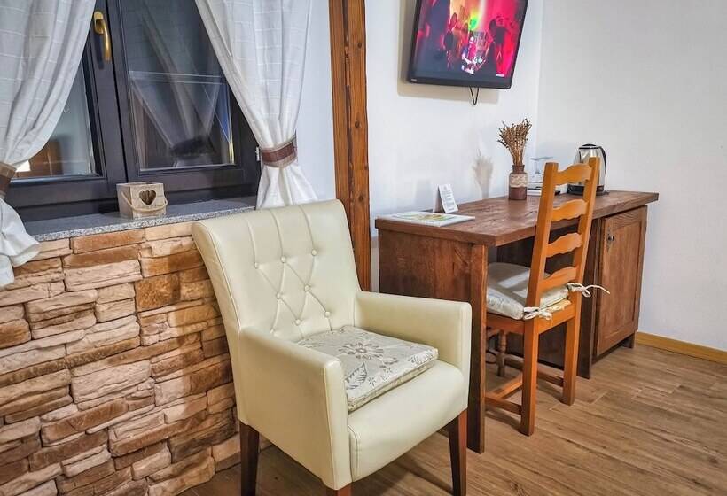 家庭房带园景, Etno Garden Exclusive Rooms