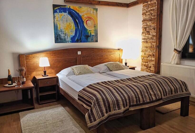 家庭房带园景, Etno Garden Exclusive Rooms