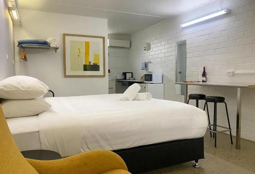 キングサイズベッドのスタンダードルーム, 24hourcheck In  Bridgewater Motel Victoria Australia