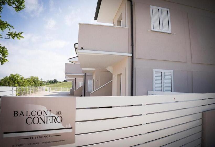 إستوديو قياسى مطل على البحر, Balconi Del Conero