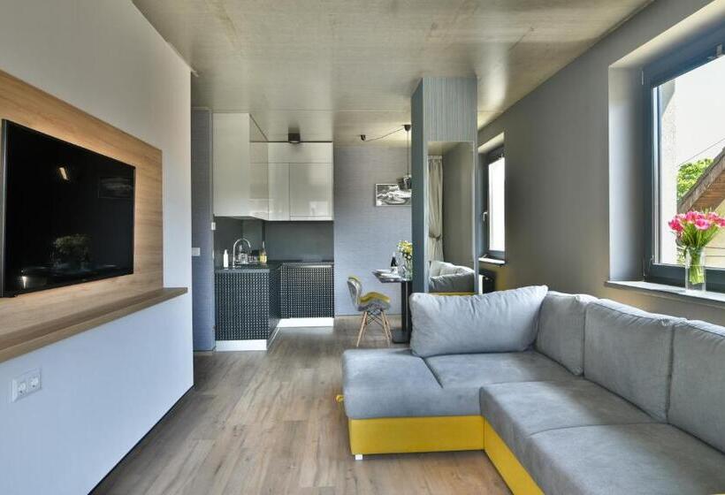 آپارتمان 1 خوابه با تراس, R31 Residence