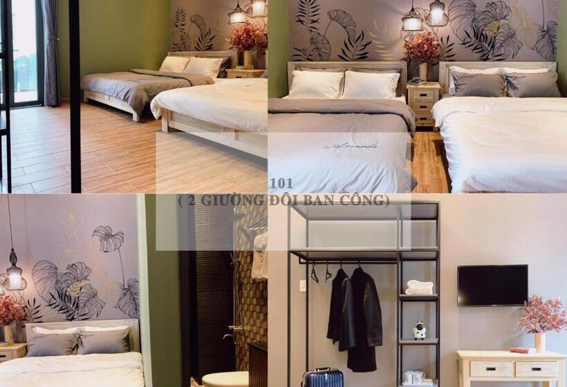 اتاق استاندارد چهارنفره با بالکن, 09 Homestay