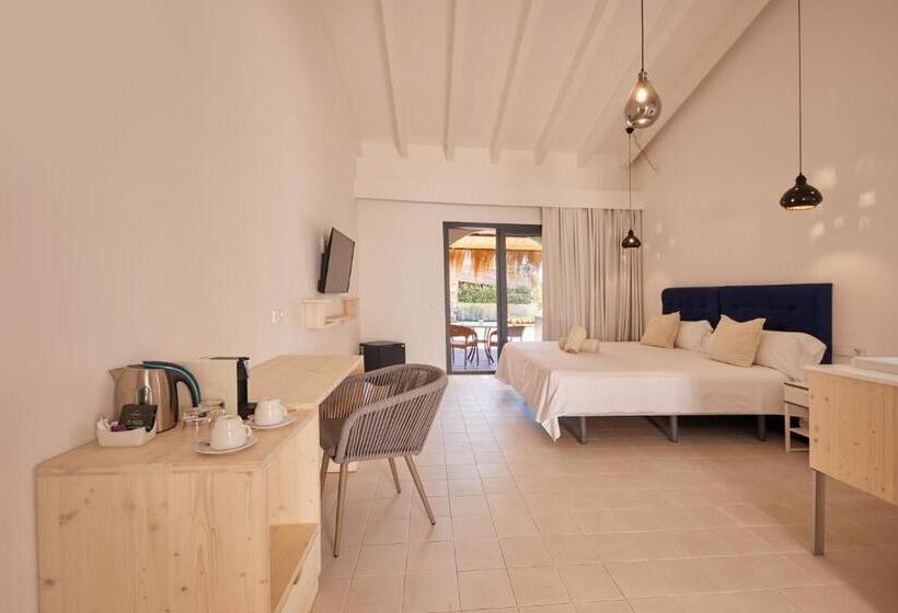 带露台的高档房间, Cantó De Marina Adults Only