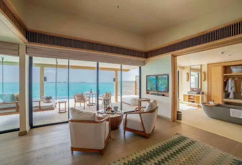 ویلای یک اتاق خوابه با استخر شنا, Kuda Villingili Maldives