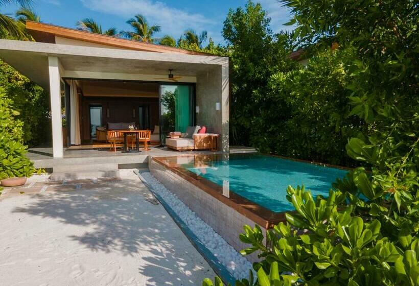 ویلای یک اتاق خوابه با استخر شنا, Kuda Villingili Maldives