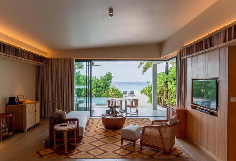 ویلای یک اتاق خوابه با استخر شنا, Kuda Villingili Maldives