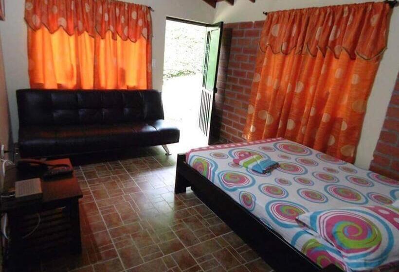 חדר סטנדרט לשלושה, Alojamiento Campestre Cabañas Mirador Ingrumá Riosucio Caldas