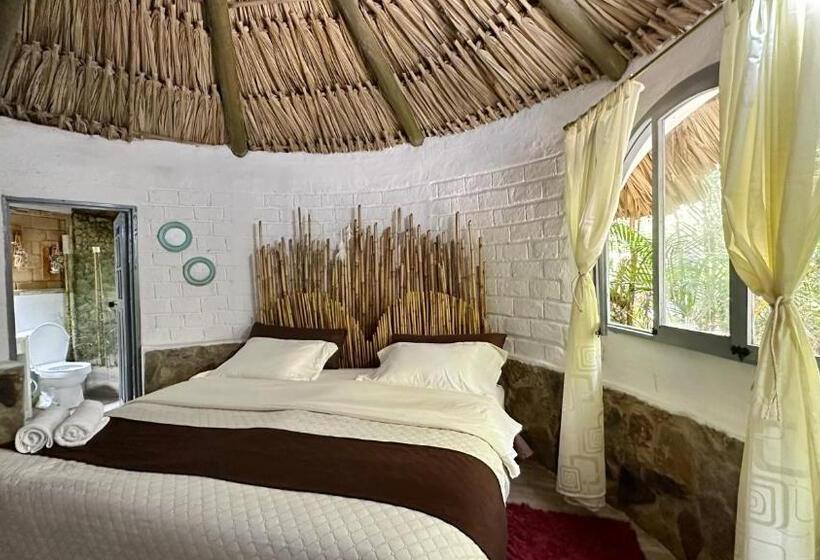 غرفة قياسية سرير كينج, Campestre Mirador Calopala