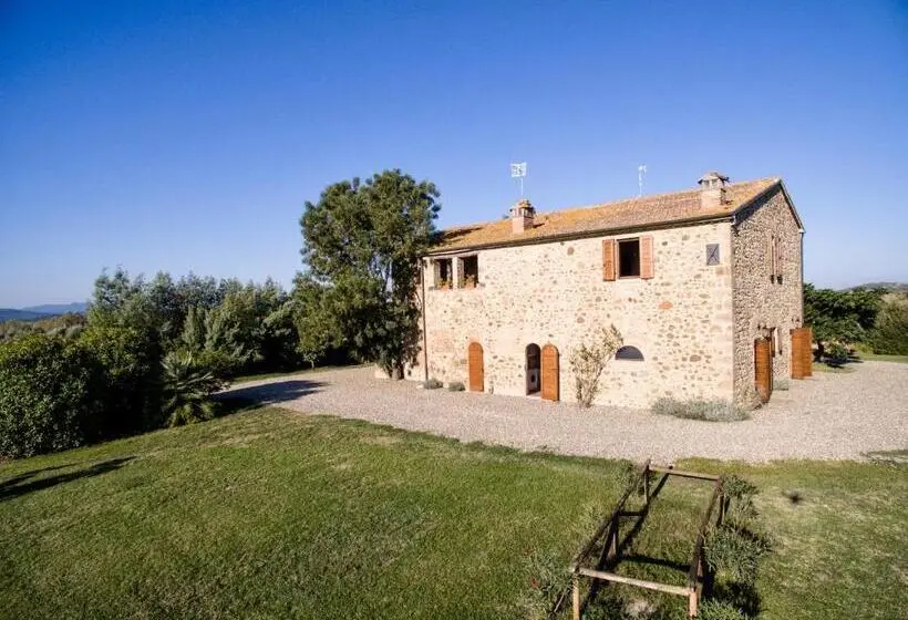 プール付き１ベッドルームヴィラ, Tenuta Di Montemassi Podere Raspollino