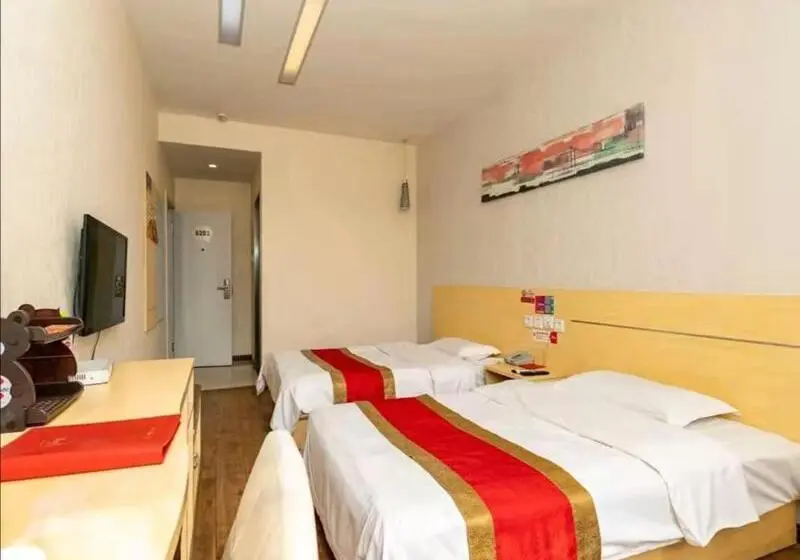 スーペリアールーム, Thank Inn Chain Hotel Shandong Rizhao Lanshan District Guanhai Road Yinzuo