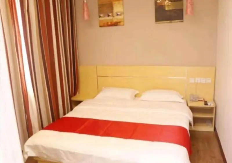 デラックスルーム, Thank Inn Chain Hotel Shandong Rizhao Lanshan District Guanhai Road Yinzuo