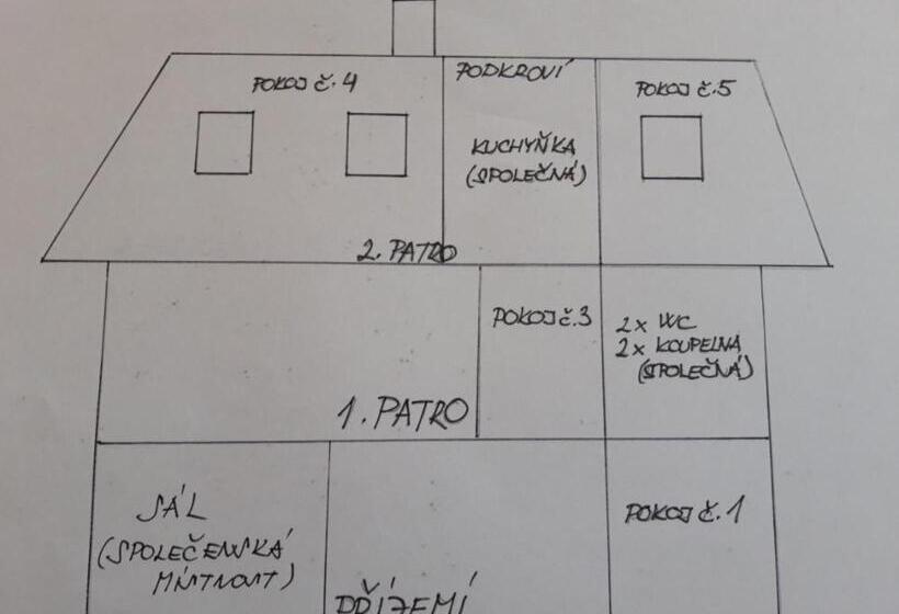 Трехместный Номер Стандарт Совместная Ванная, Hostinec U Rudy