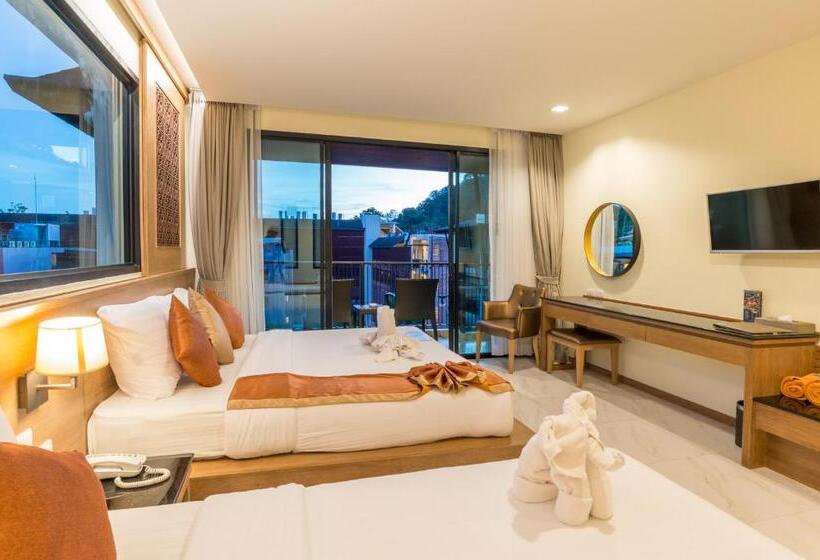 Quarto Triplo Estandar Vista Piscina, Ananta Burin Resort   Sha Extra Plus